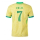 Brazil Vinicius Junior #7 Replike Domaci Dres Copa America 2024 Kratak Rukav